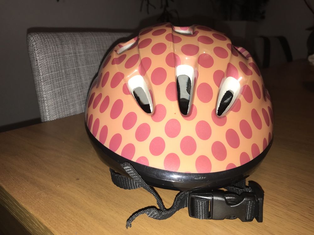 Capacete de bebé e criança até 4 anos - cor de rosa da Popota