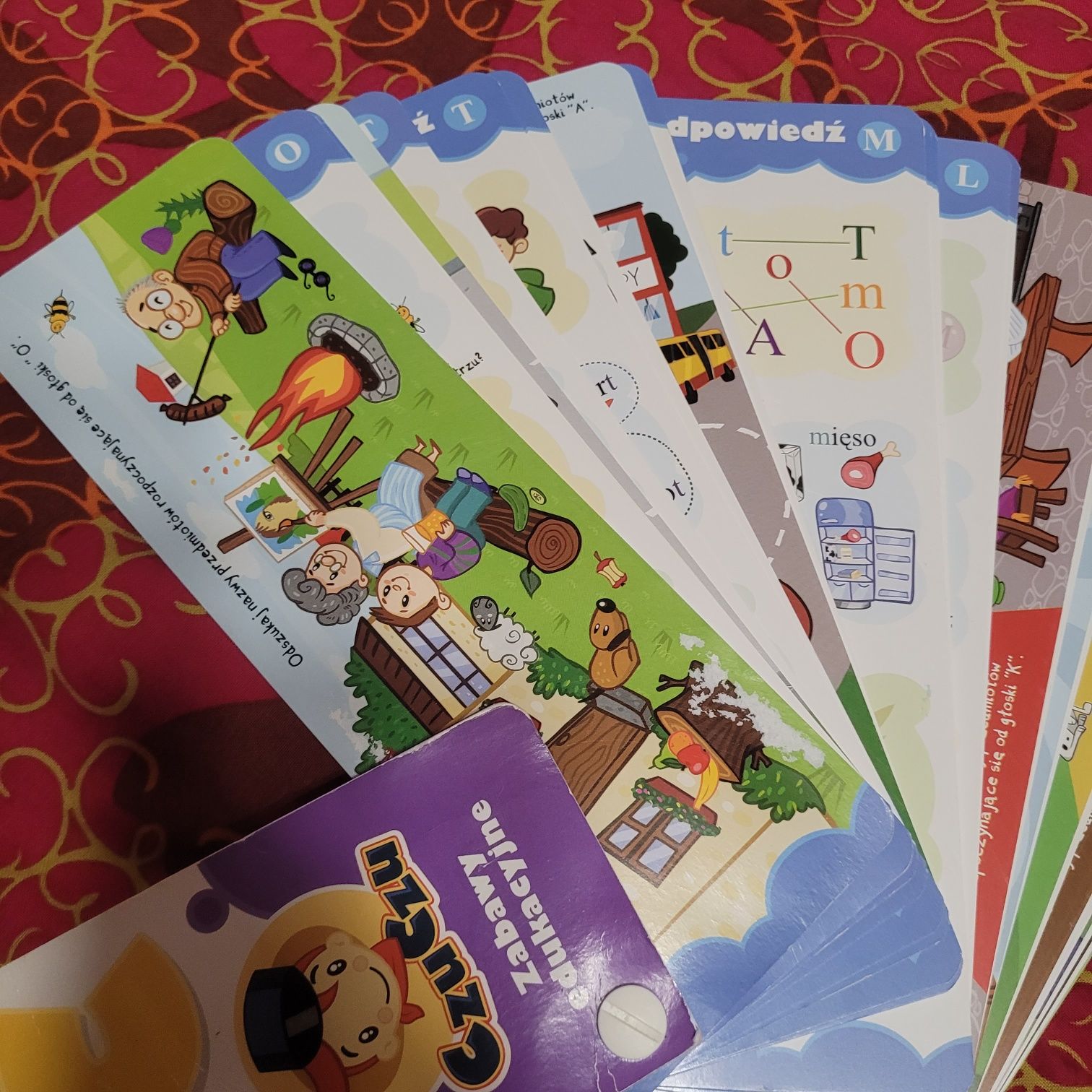Książeczka edukacyjna Czuczu 4-7 lat nauka literek