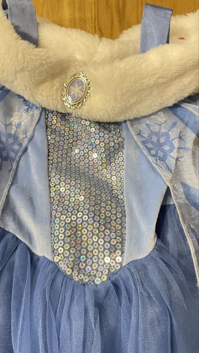 Sukienka - H&M przebranie  Elzy rozm. 104 cm