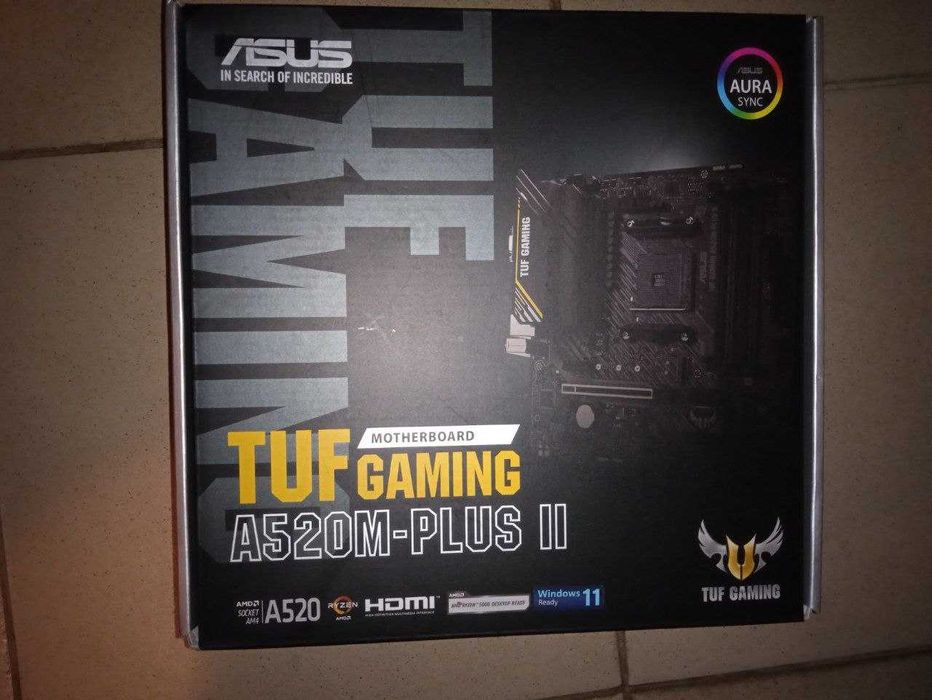 Материнська плата ASUS TUF GAMING A520M-PLUS II