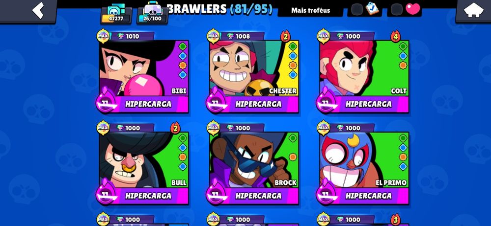Conta de Brawl Stars