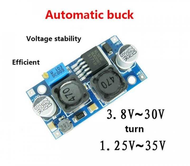 Повышающий/понижающий преобразователь напряжения 1.25-32V 3A
