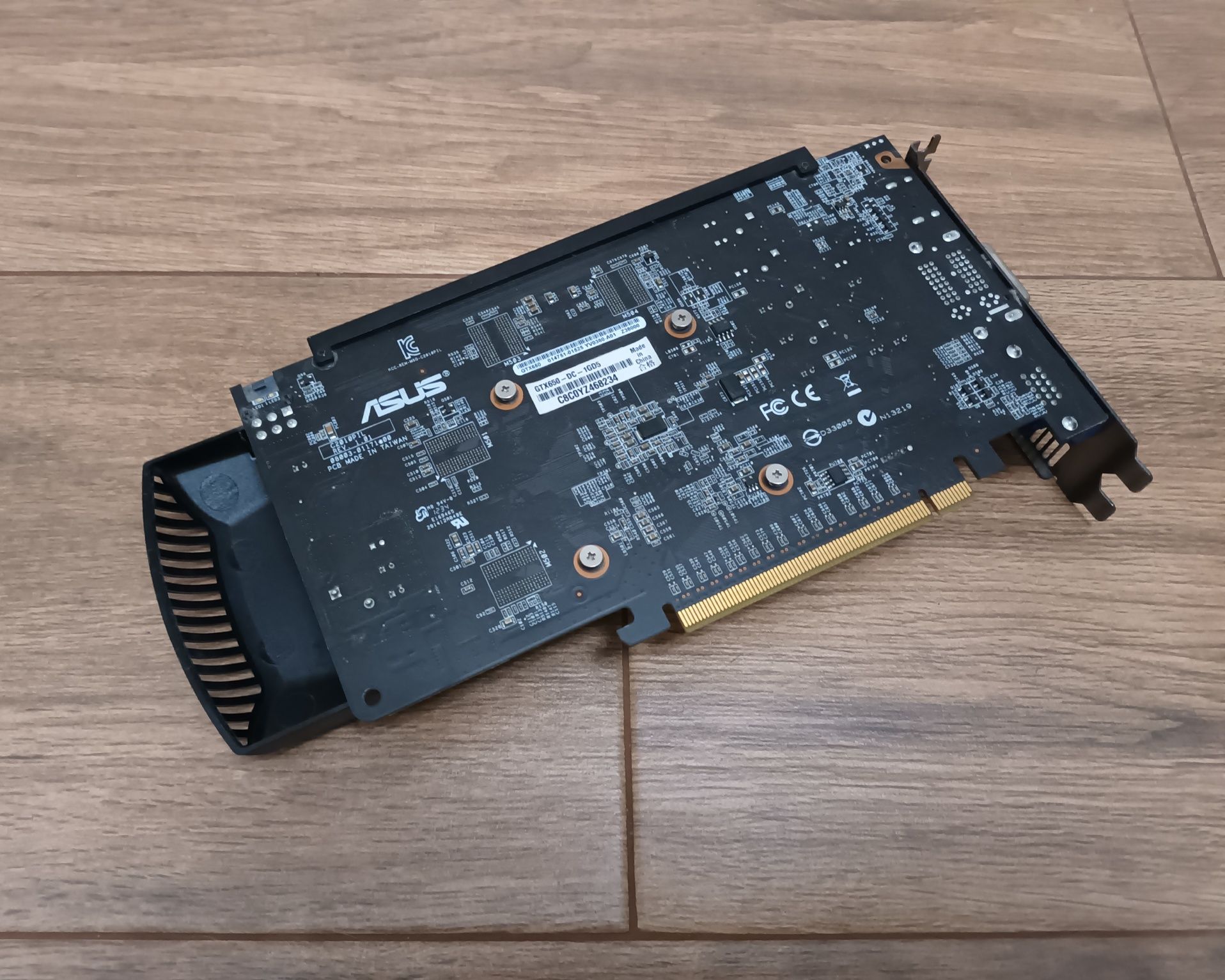 Placa gráfica Asus Gtx 650 com 1 Gb de DDR5