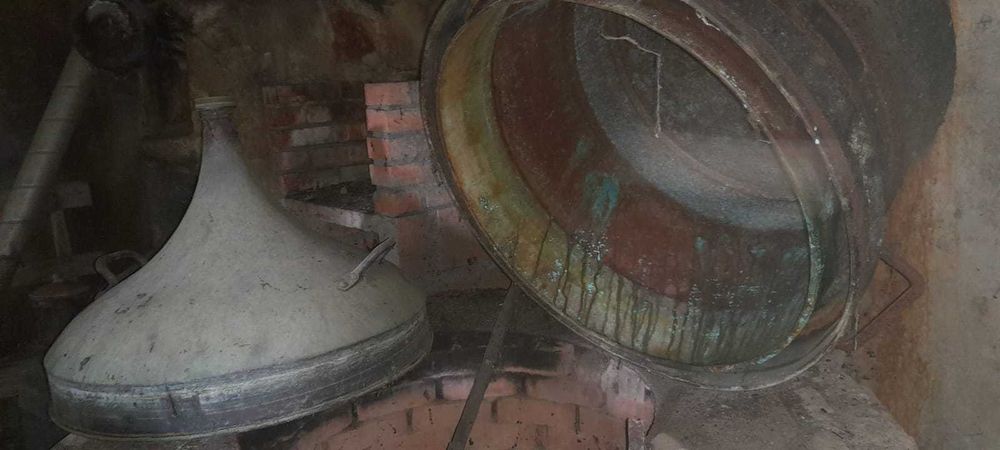 ALAMBIQUE TRADICIONAL DE COBRE 150l - robusto e completo