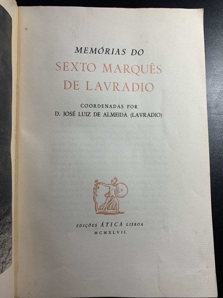 Memórias do sexto Marques do Lavradio