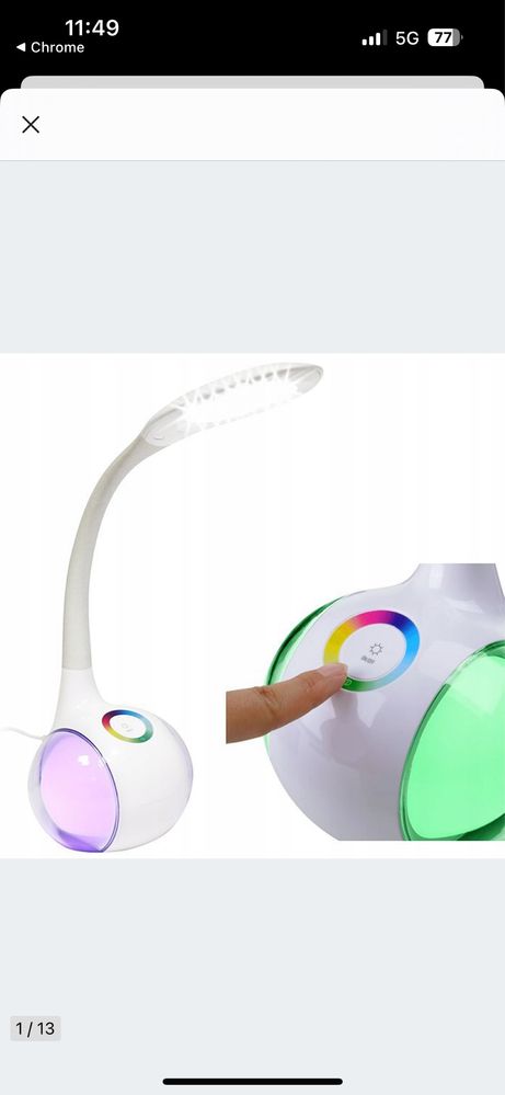 Lampka led na biurko 7 W