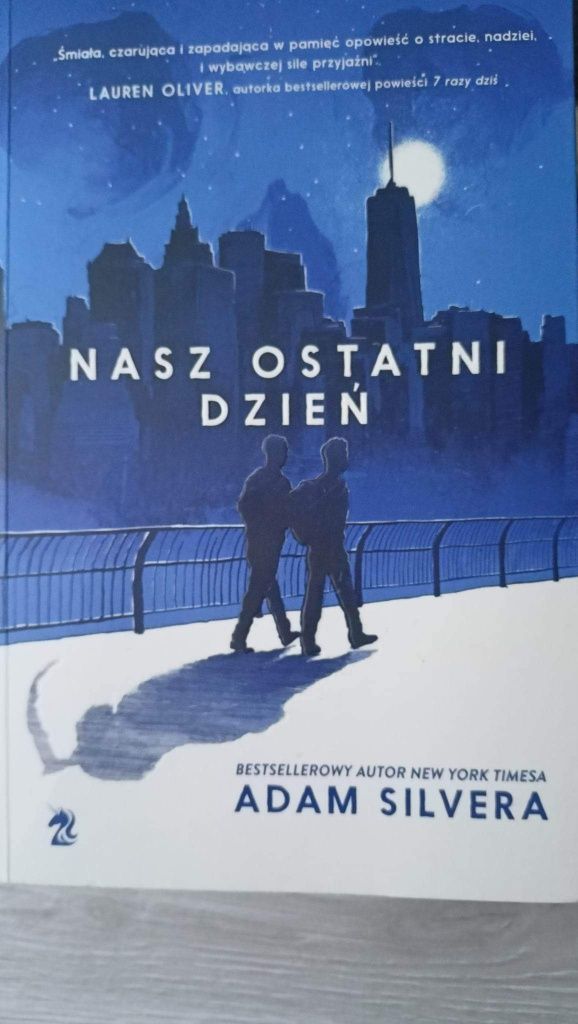 Książka "Nasz ostatni dzień" Adam Silvera