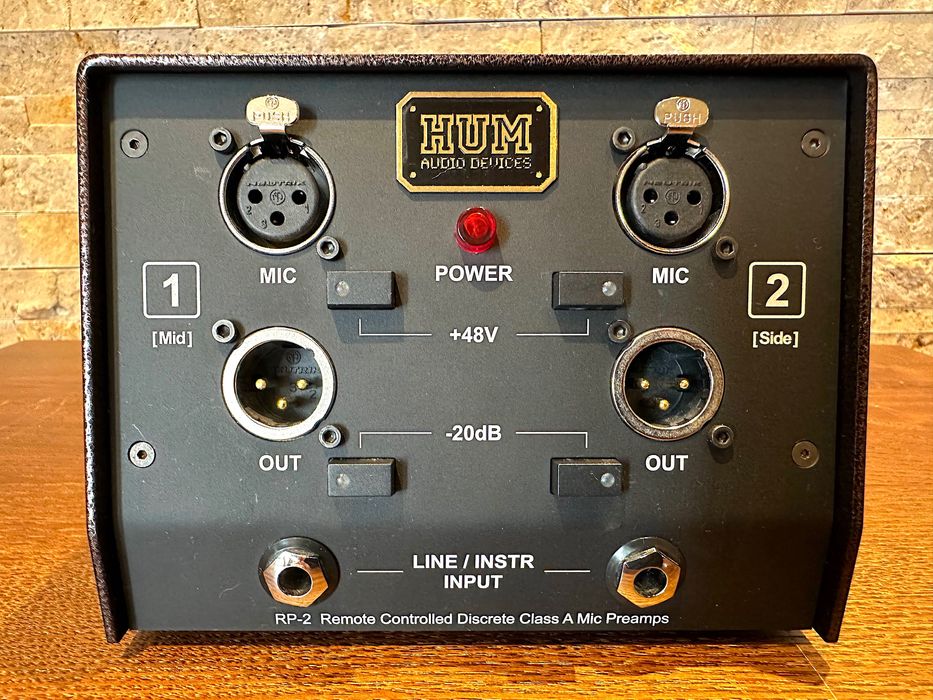 HUM Audio Devices RPM-2 - preamp mikrofonowo-liniowy