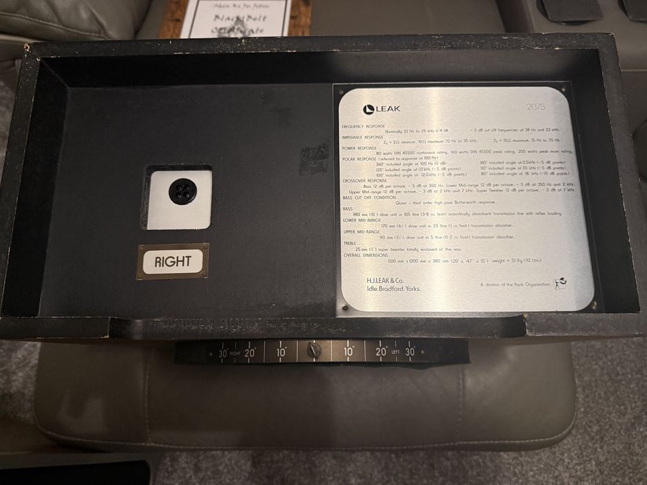 Акустична система LEAK 2075