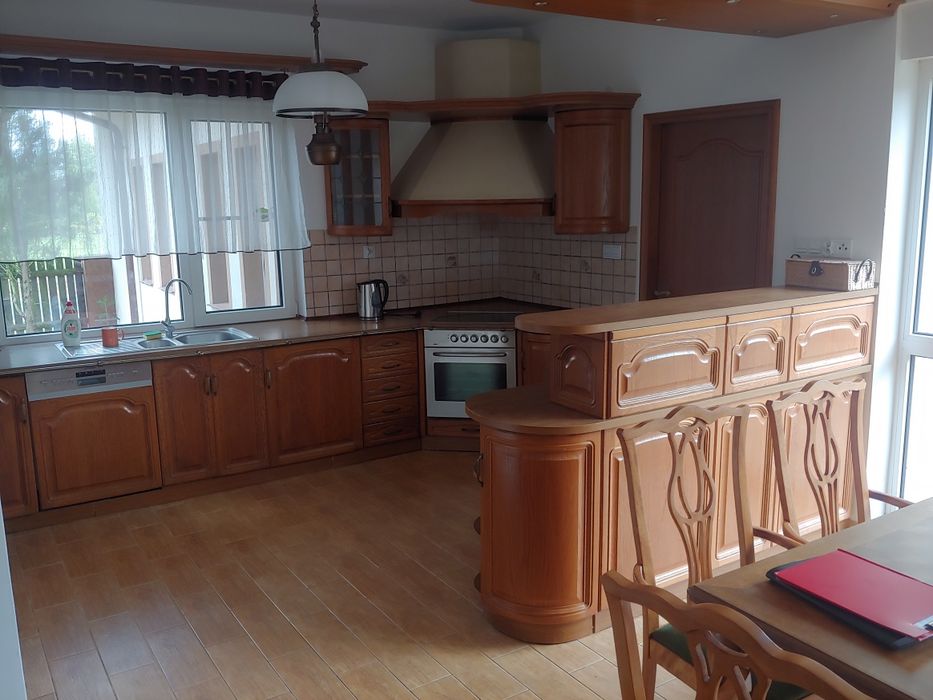 Meble kuchenne dębowe fronty