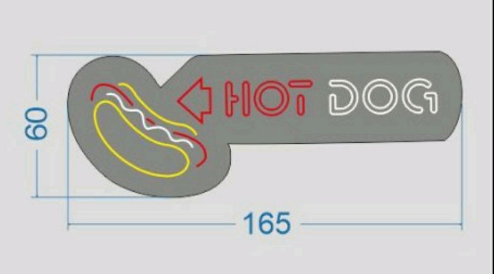 неоновые вывески в наличии