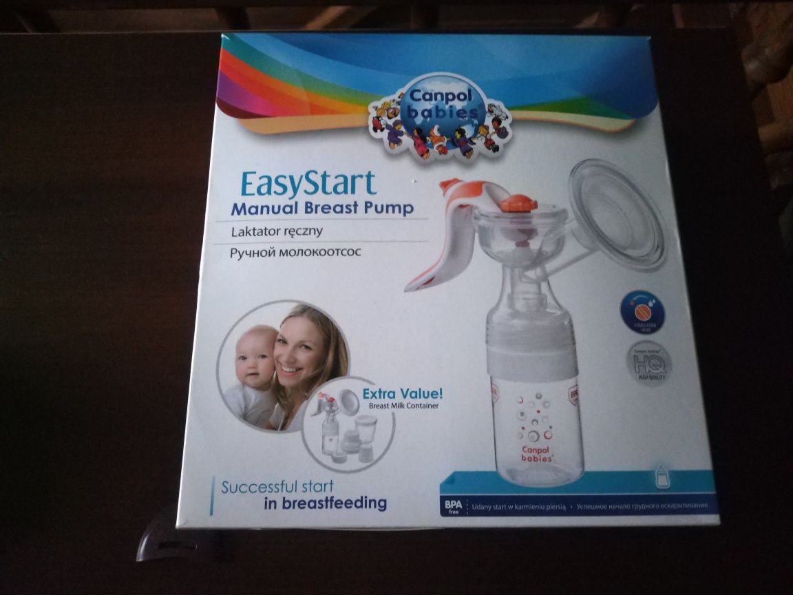 Laktator ręczny canpol babies easy start