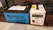 Zasilacz awaryjny przetwornica UPS 500W sinus pro + 65ah