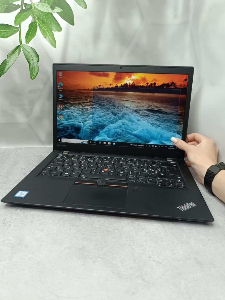 Сенсорний ноутбук Lenovo ThinkPad T470s/i5-6300U/8/256/14" Full HD