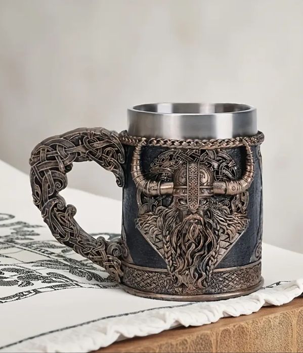 3D келих Вікінг в Середньовічному стилі!