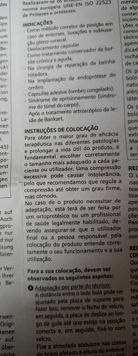 Suporte de braço abdotor 15°/30°