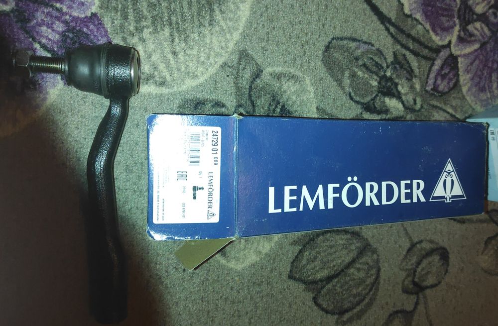 Toyota Avensis - Наконечник рулевой тяги Lemforder