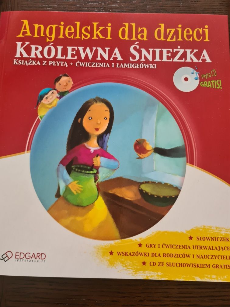 Angielski dla dzieci- książki płyty i karty