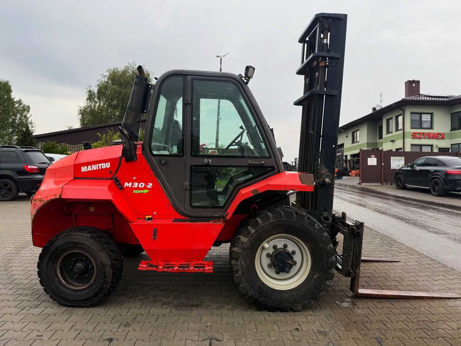 wózek widłowy terenowy MANITOU M30-2 kabina przesuw pozycjoner 2017rok