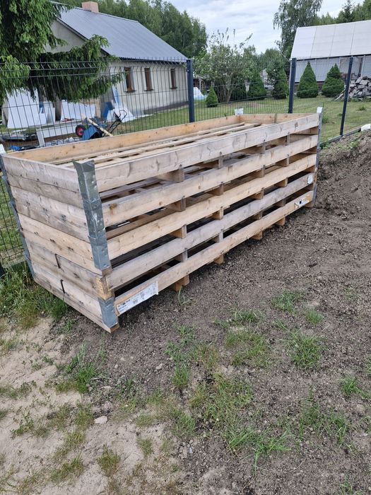 Paletoskrzynie używane 1m /3 można użyć na warzywo do ogrodka