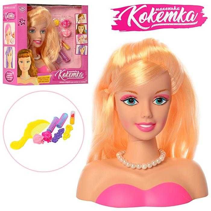 Голова манекен 323-3,кукла манекен для причесок Limo Toy 323-3,манікен