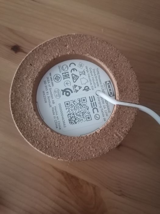 Carregador sem fios Ikea