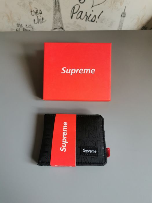 Czarny portfel supreme