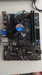 PŁYTA GŁÓWNA MSI H81M-E34 LGA 1150 z I5 4590 4c/4t  i Ram DDR3 10Gb