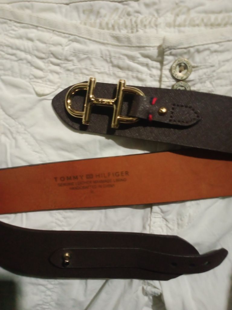 Tommy Hilfiger damski pasek Heather długość 100 cm.,