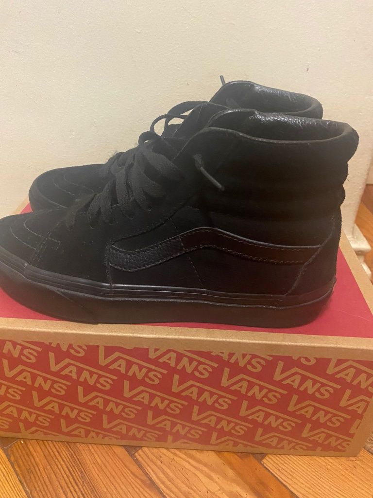 Tenis Vans Preto Com Caixa