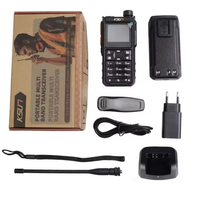 KSUN UV-108D Рація.Нова Full Band VHF UHF Avia AM, SatCom 4000mAh