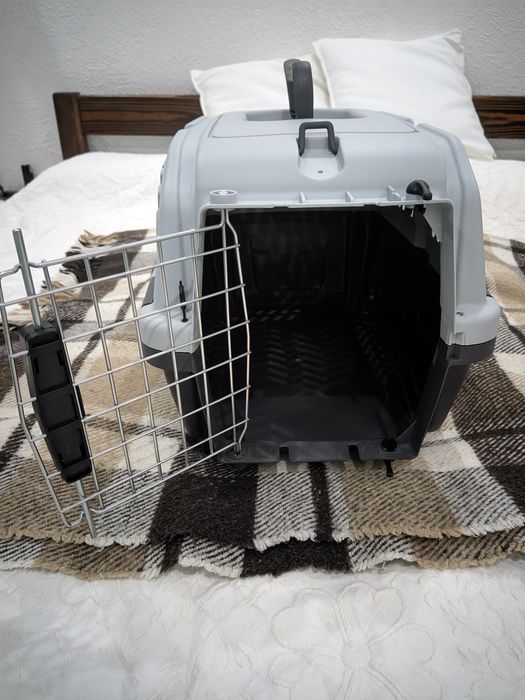 Переноска Skudo 1 , металлическая дверь, 48х32х32hсм