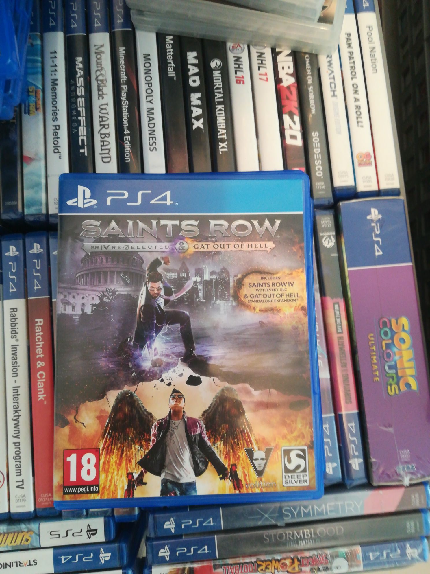 Saints row 4 IV re-elected PL ps4 ps5 PlayStation 4 5