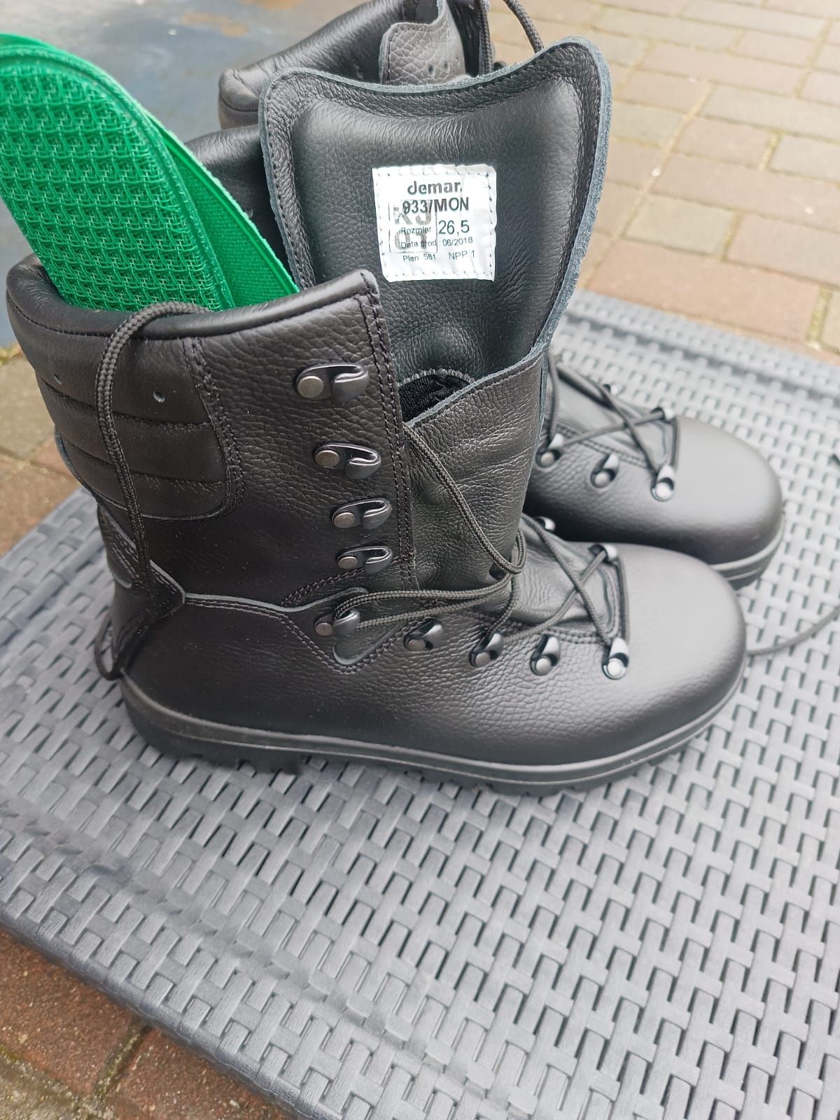Buty wojskowe zimowe demar 933/MON r.26,5