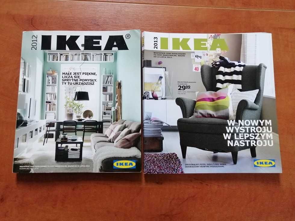 Kultowy magazyn IKEA, dwa egzemplarze z lat 2012 i 2013.