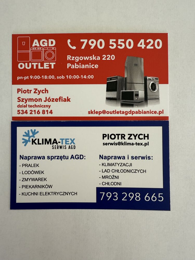 24 miesiące gwarancji/Nowe lodówki 144cm wysokości