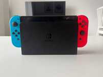 Nintendo Switch Oled cały zestaw +2 kontrolery w zestawie +4 gry