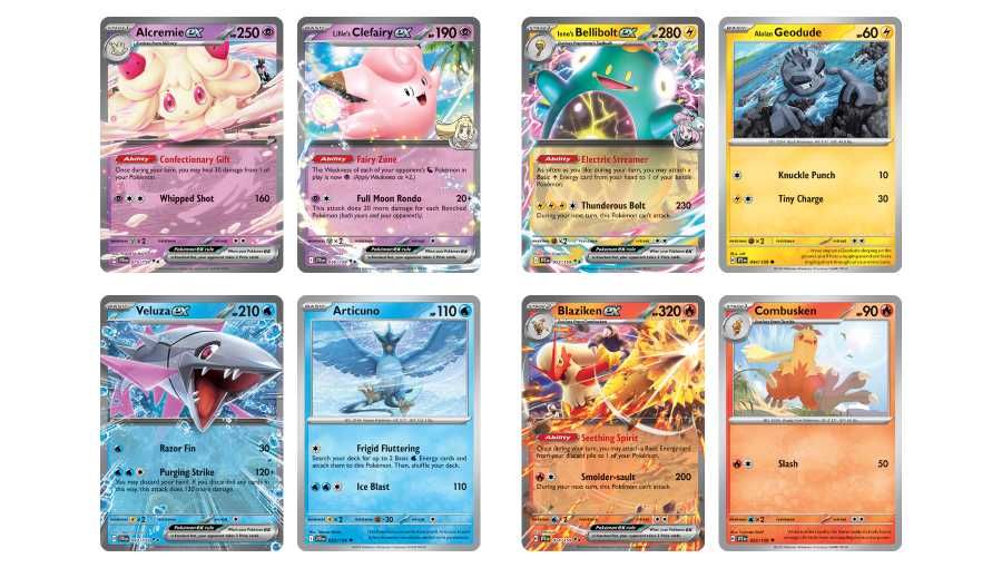 Картки Колекційні Гра Pokemon Scarlet & Violet Ігри Карти Покемон