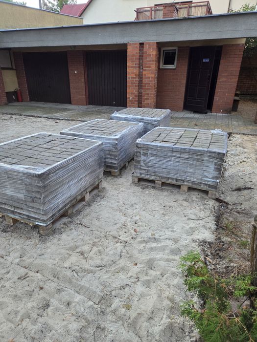 Kostka Holland 6cm szara