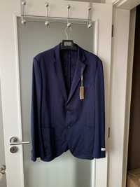 Blazer azul escuro Michael Kors de homem, novo com etiqueta, 42 L