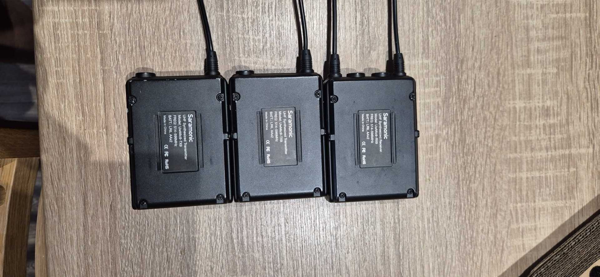 Mikroporty Saramonic UWmic9 kit 2xTX 1xRX