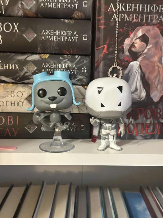 Funko pop Rocky i Scratch fourtnite