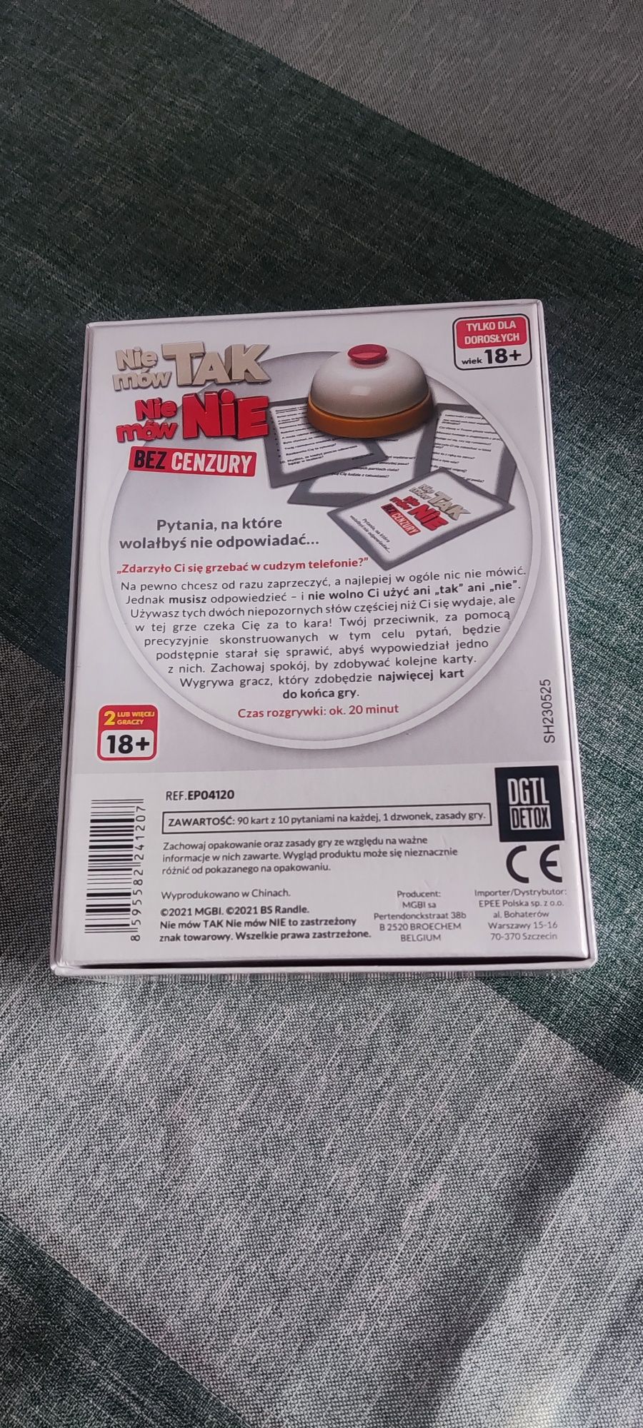 Gra nie mów tak nie mów nie bez cenzury 18+