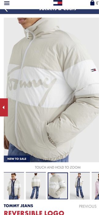 Куртка курточка Tommy Hilfiger пуховик томі пуфер на зиму зимова