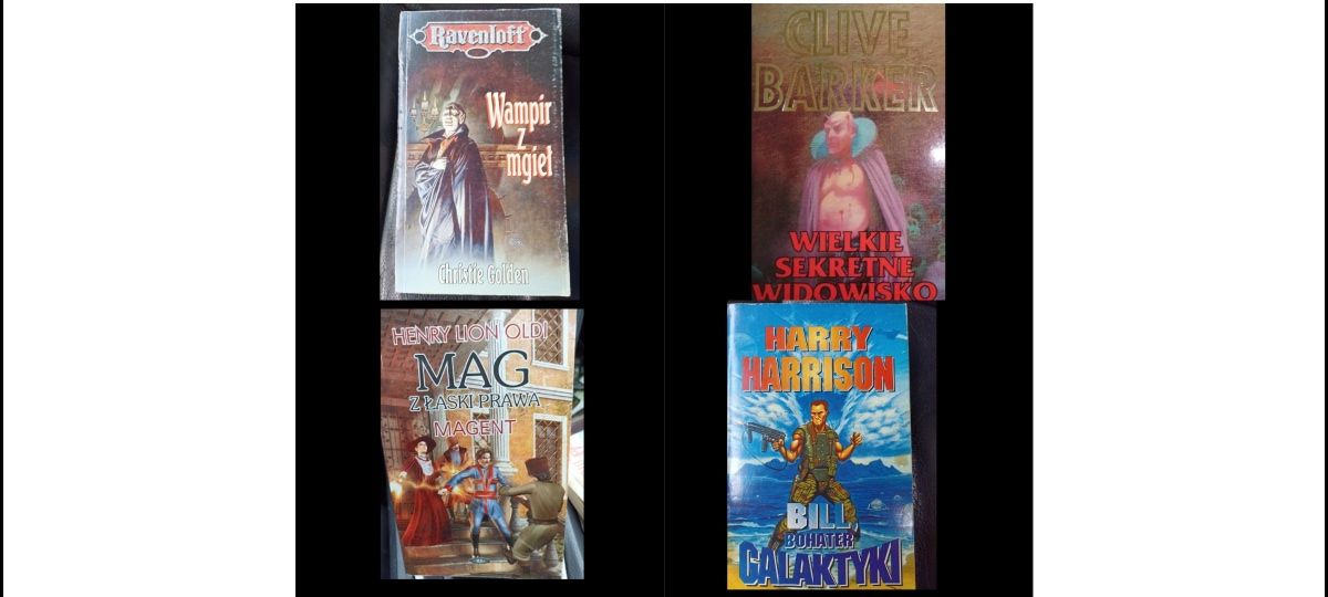 Osiem książek fantazy
