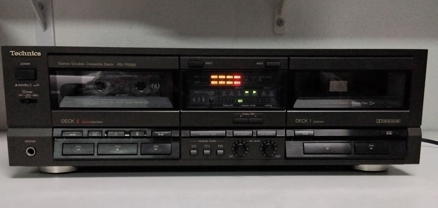 TECHNICS deck cassettes RS-TR255