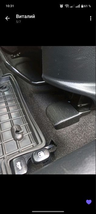 Hyndai Accent /Solaris / KIA RIO 3  - Накладка на крепление сиденья