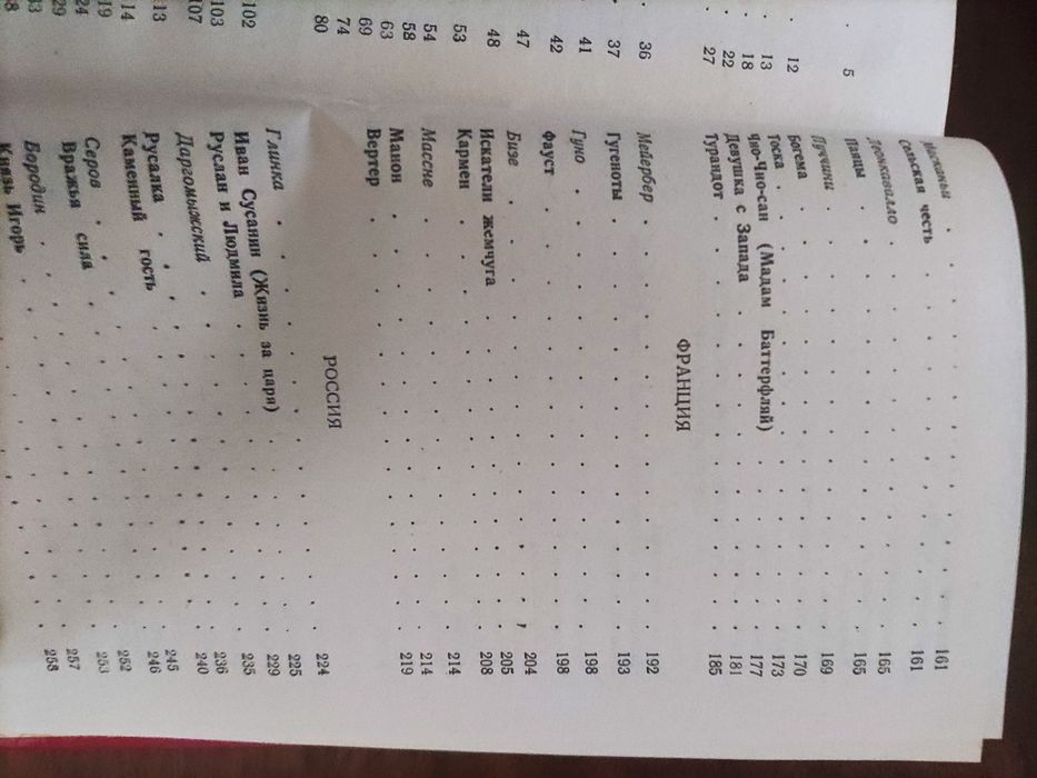 Шедевры мирового оперного искуства