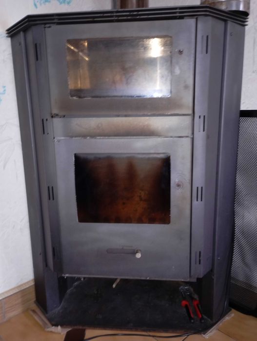 Salamandra lenha com forno