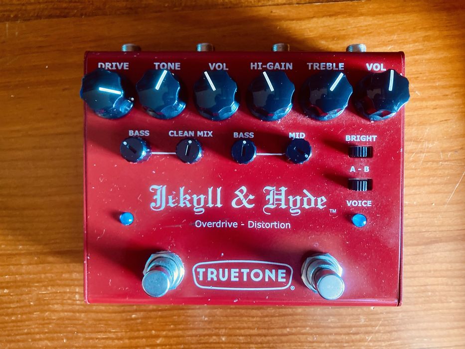 Pedal overdrive / distorção Truetone Jekyll & Hyde v3